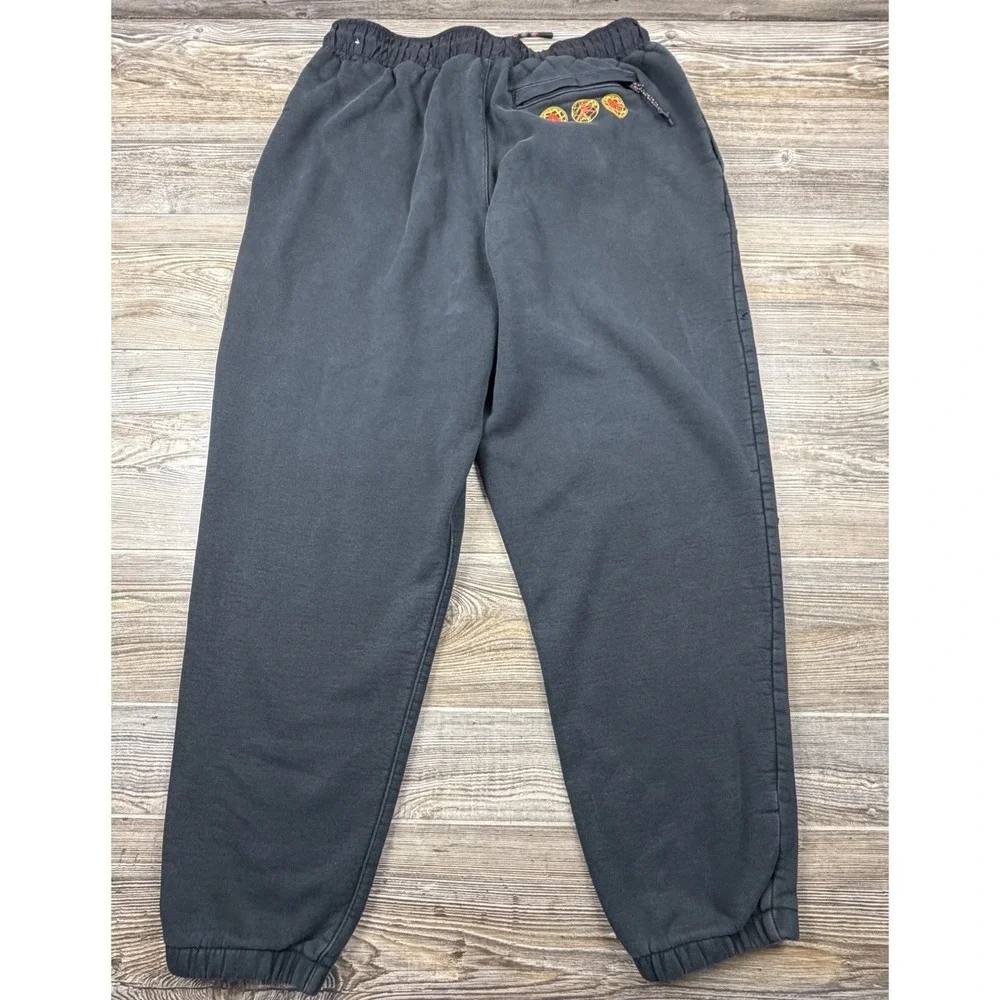 Jordan Men Activewear Pants XXL Black Mind Over Matter Sweatpants Has Holes